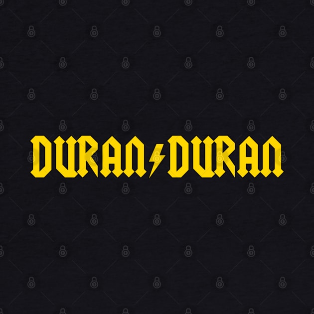 Duran Duran AC/DC-Style by RetroZest